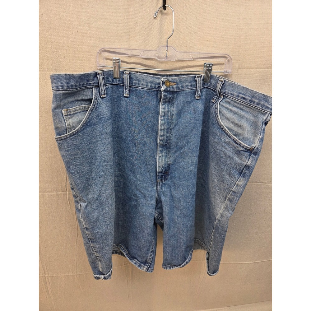 Wrangler Authentics Mens Denim Shorts Size 48 Blue Medium Wash 606W1DH‎